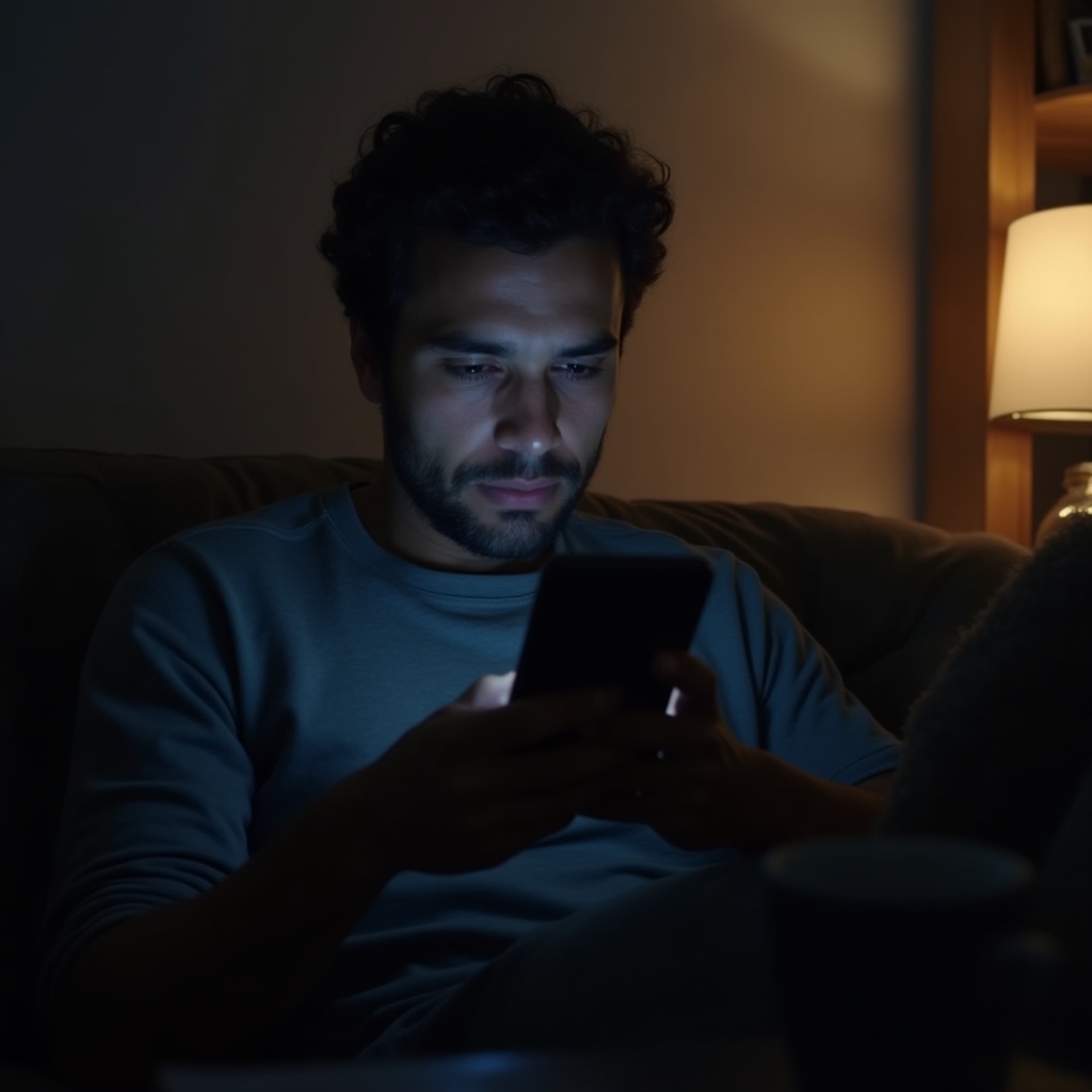 Persoană obosită în fața unui ecran de cumpărături online